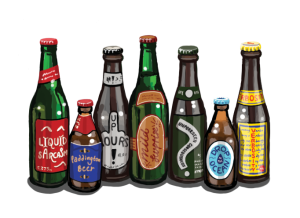 Beer bottles