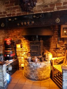 Cherry Hinton Red Lion fireplace
